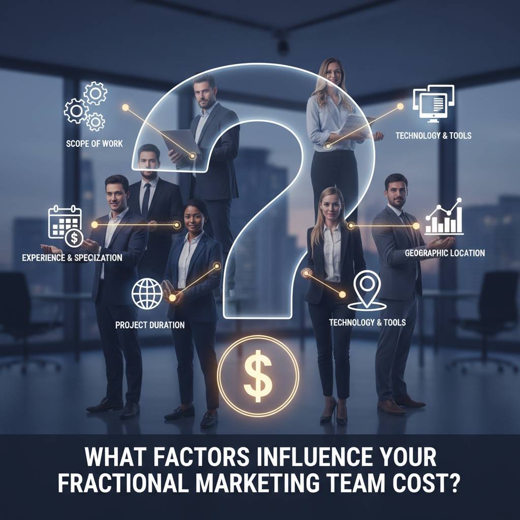 What Factors Influence Your Fractional Marketing Team Cost?